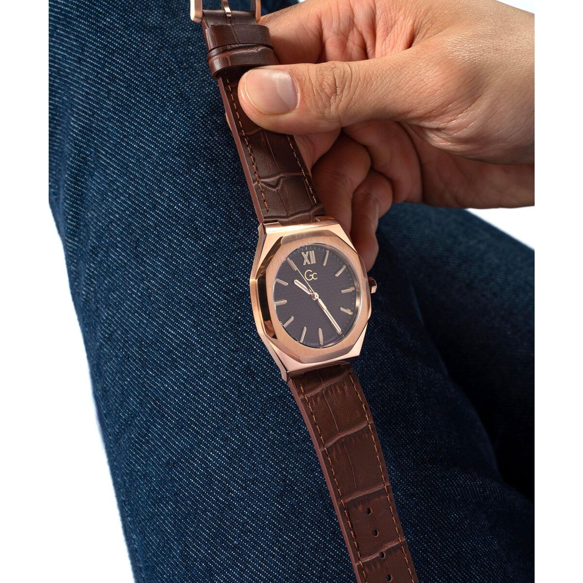 Men's Watch GC Watches Z26005G4MF (Ø 42 mm)